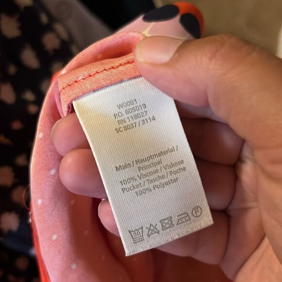 Boden Armelle Spot Dress, Red Pop Spot Size 10 - Picture 13 of 13